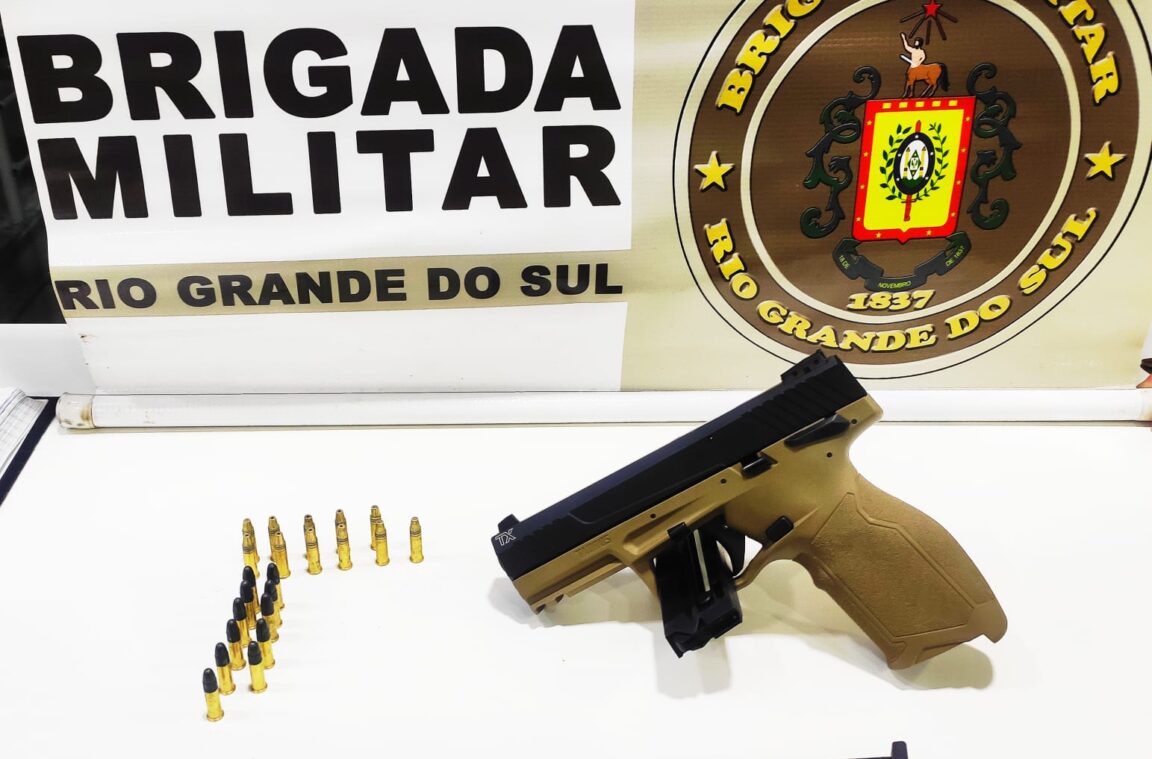 Homem Preso Pela Brigada Arma E Muni Es Em Guapor Jornal